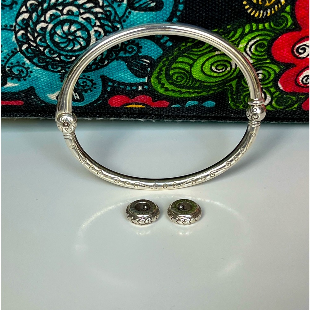Brighton Charm Bracelet with 2 Stopper Beads
